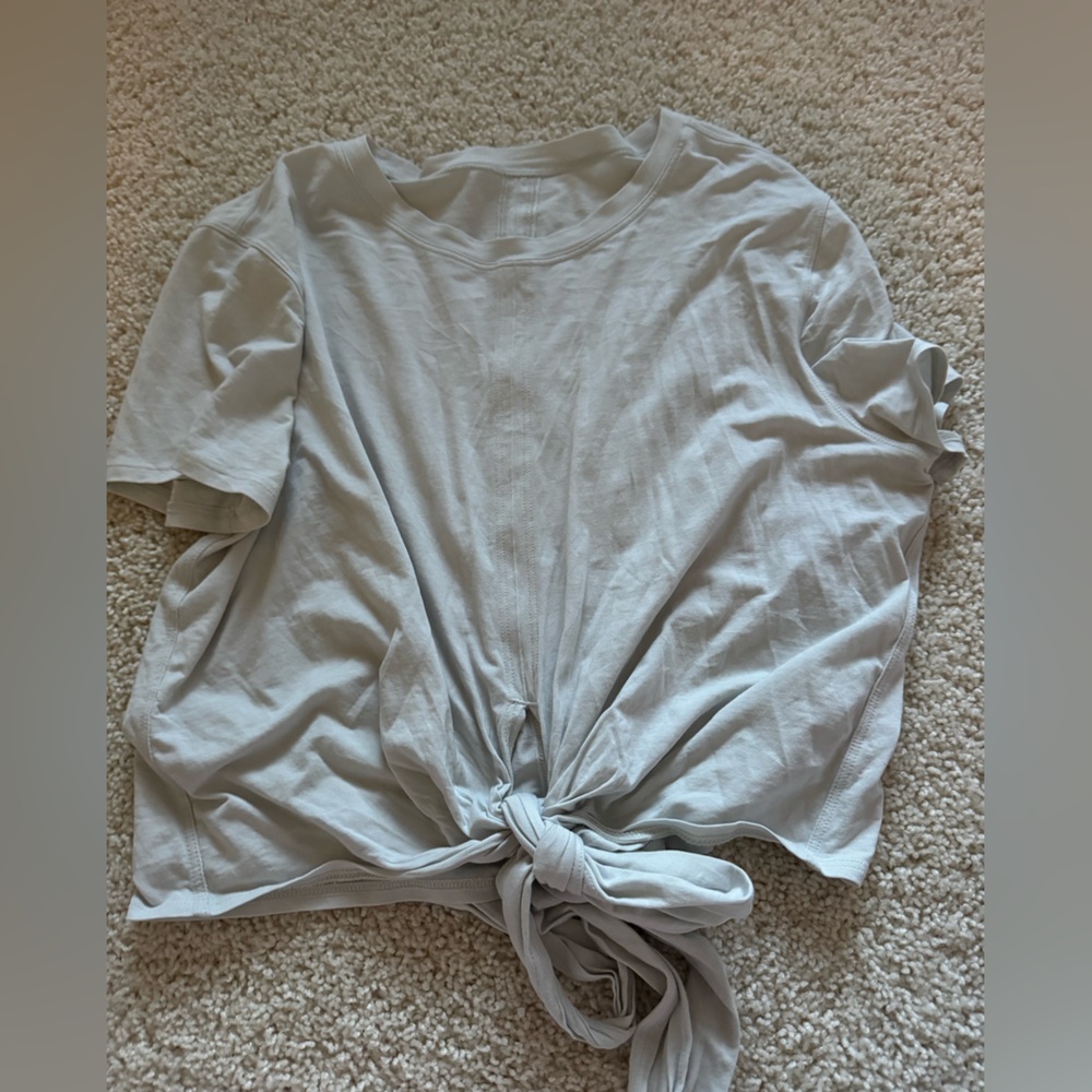 Lululemon Cropped Warp Around Top